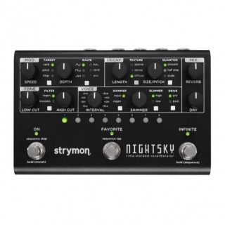 Strymon NightSky Time Warped Reverberator 限量午夜黑 迴響效果器